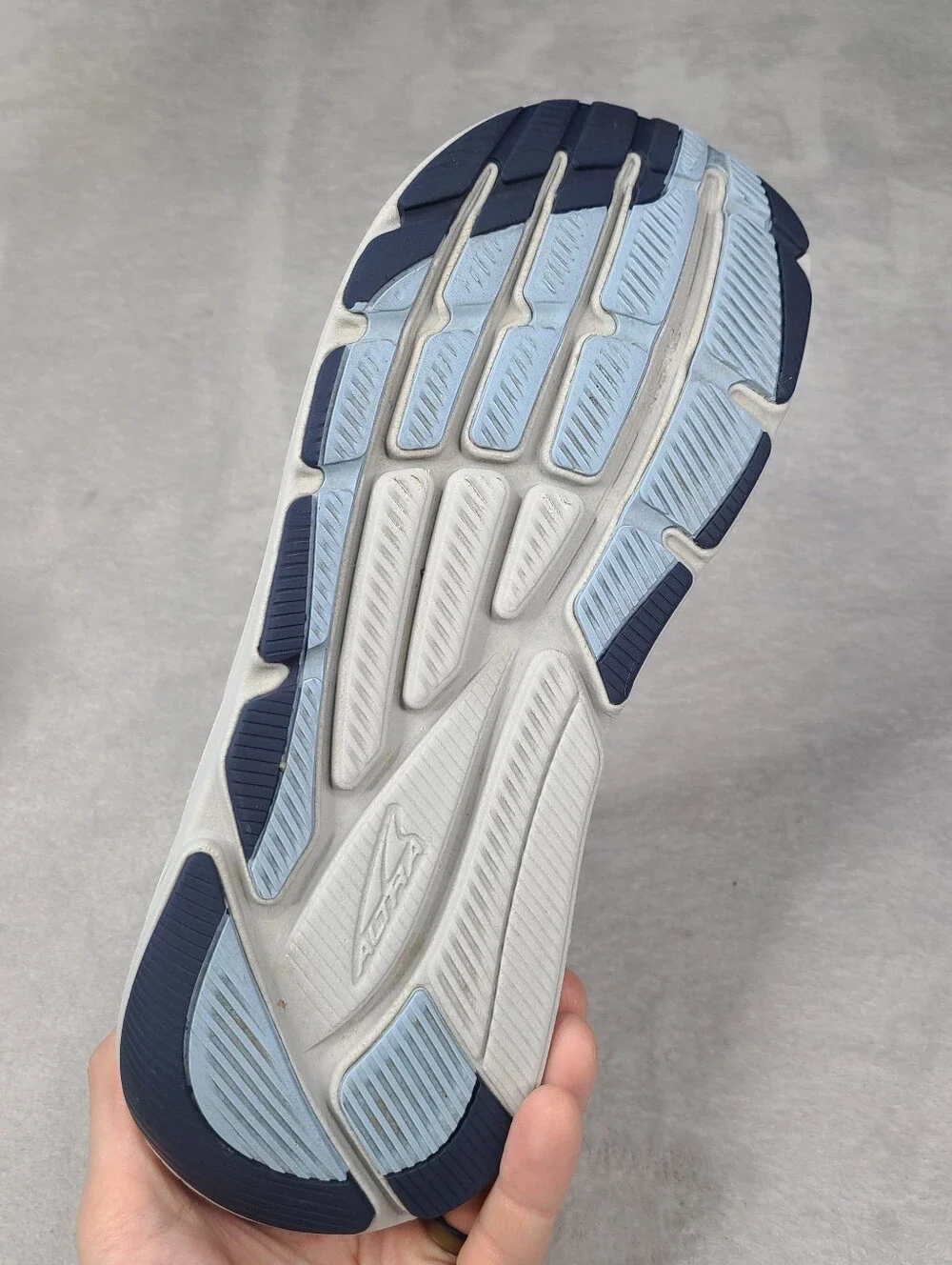 Altra VIA Olympus 2 Womens Size US 10.5 Light Blue EGO MAX Midsole Running Shoes